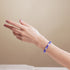 Ultramarine | .925 Sterling Silver | Deluxe Firefly Glass Mushroom Bracelet